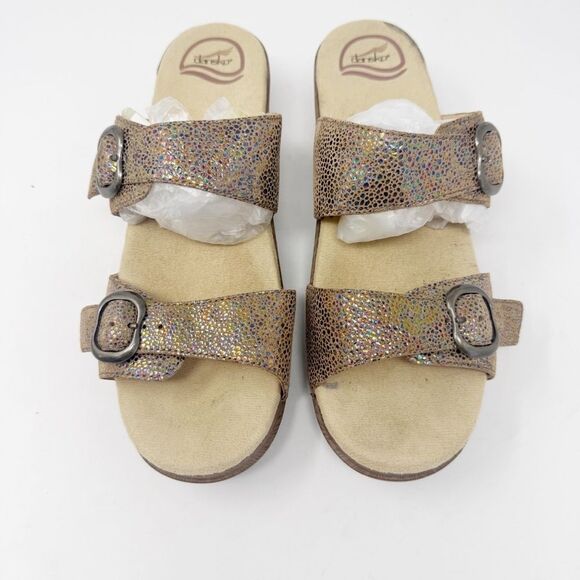 DANSKO | Sophie Sandals with Sparkly Speckles & Buckle Detail Women’s Size 41 - Picture 4 of 13